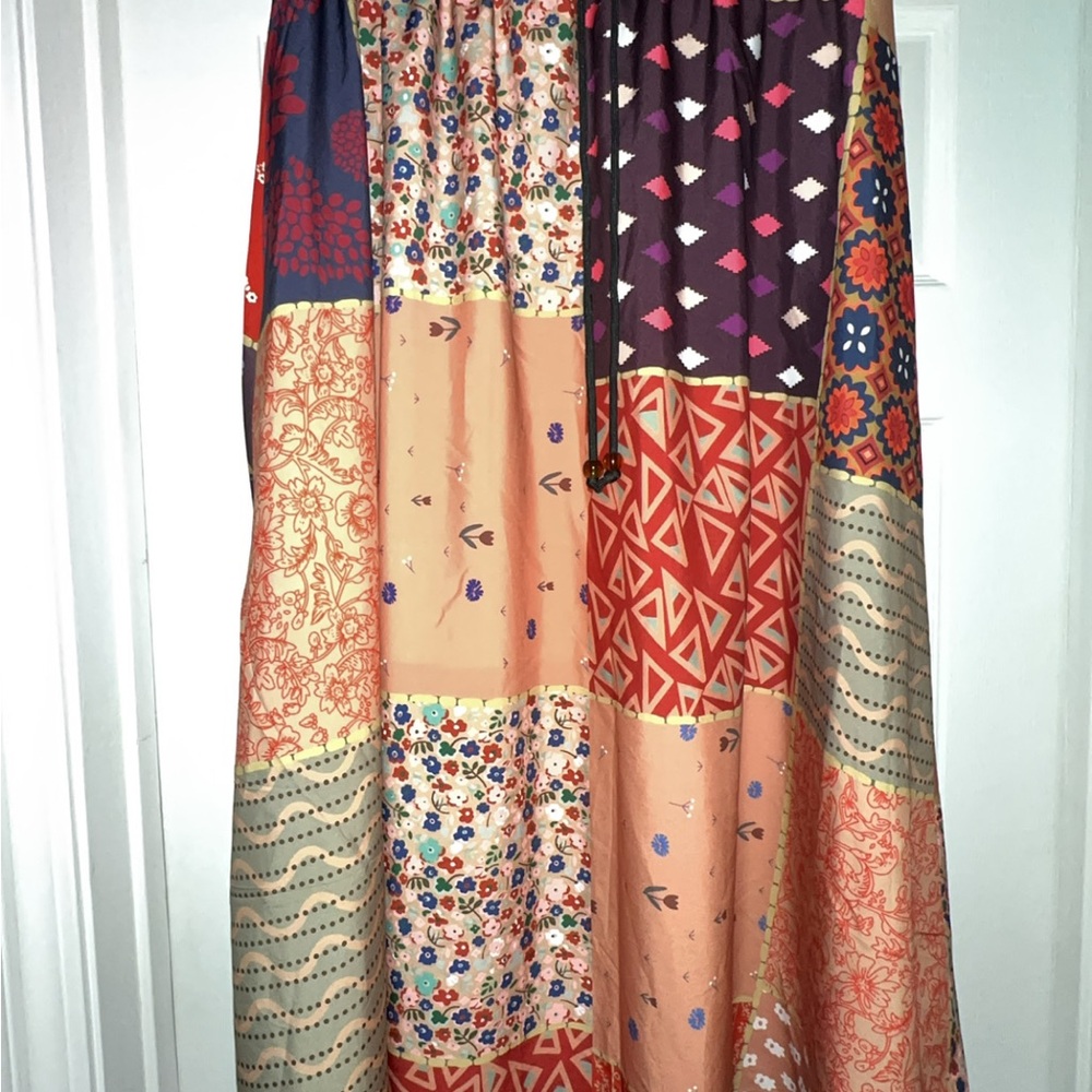 Patchwork Multicolor Skirt